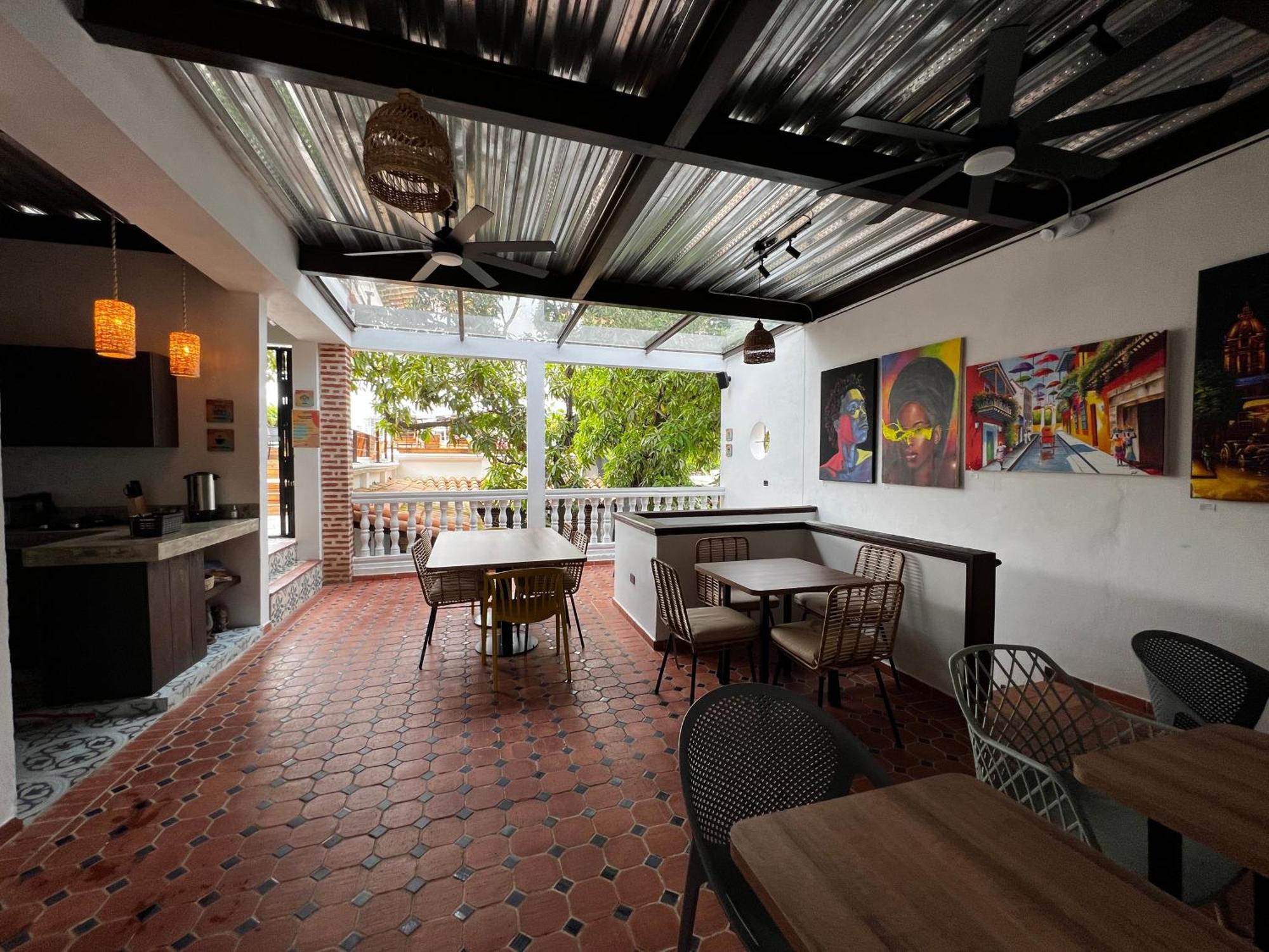 Los Patios Hostel Kartagena Zewnętrze zdjęcie