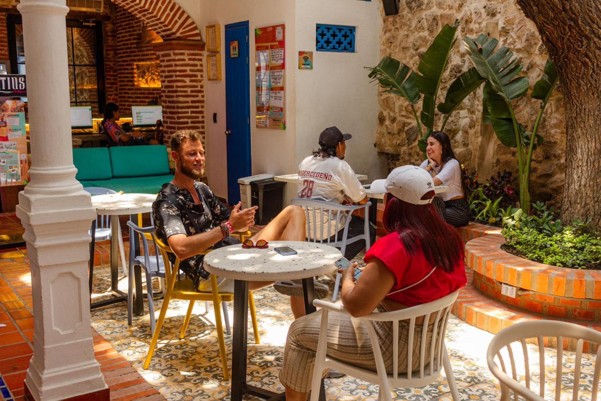 Los Patios Hostel Kartagena Zewnętrze zdjęcie